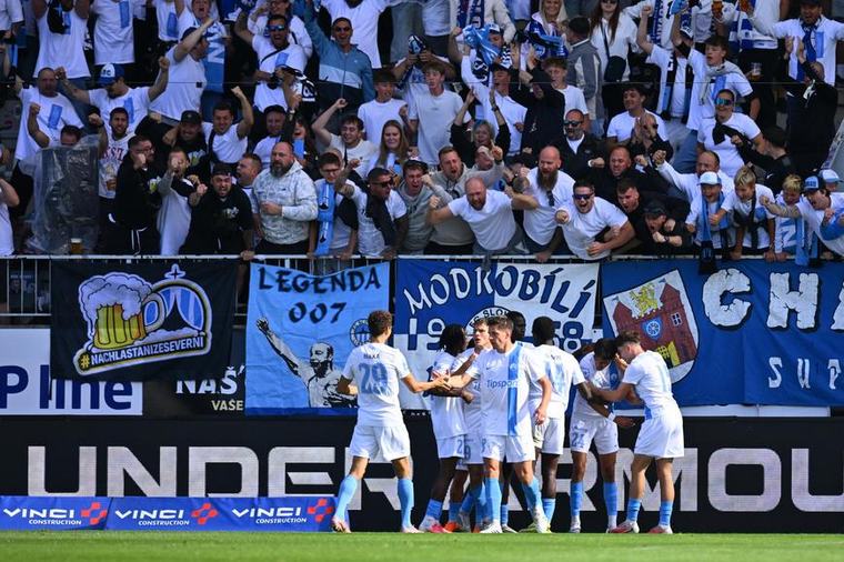 Severské derby skončilo triumfem Liberce, Baník utrpěl debakl v Boleslavi