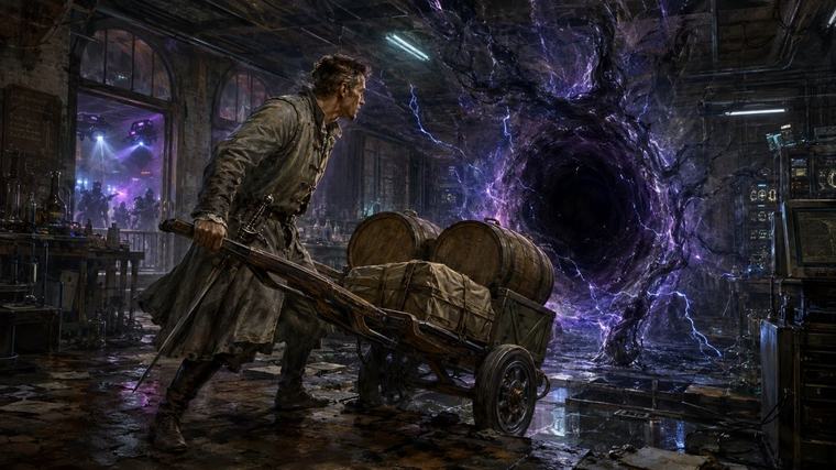 Leidenský lékárník (Prolog: Bod rozpadu & Dědictví stínu)