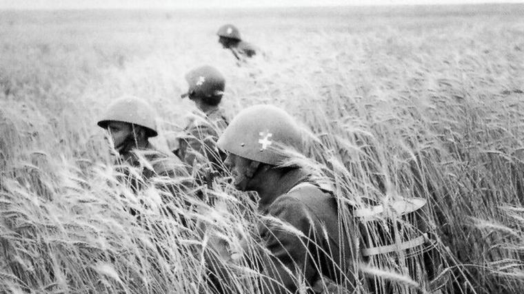 Červenec 1941: Slováci v Samboru. Slovenská armáda vyrazila proti Sovětskému svazu po boku Hitlera