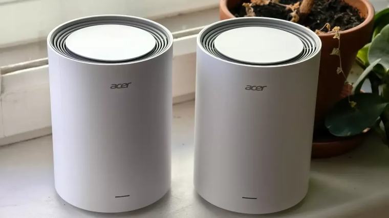 Recenze: Slušná cena a snadné ovládání. S routerem Acer Connect Ovia T360 Wi-Fi 7 pokryjete byt i dvoupatrový dům