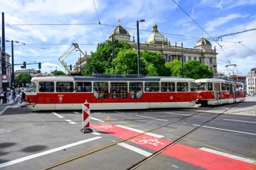 V sobotu začnou v Praze opět jezdit tramvaje mezi I. P. Pavlova a Muzeem