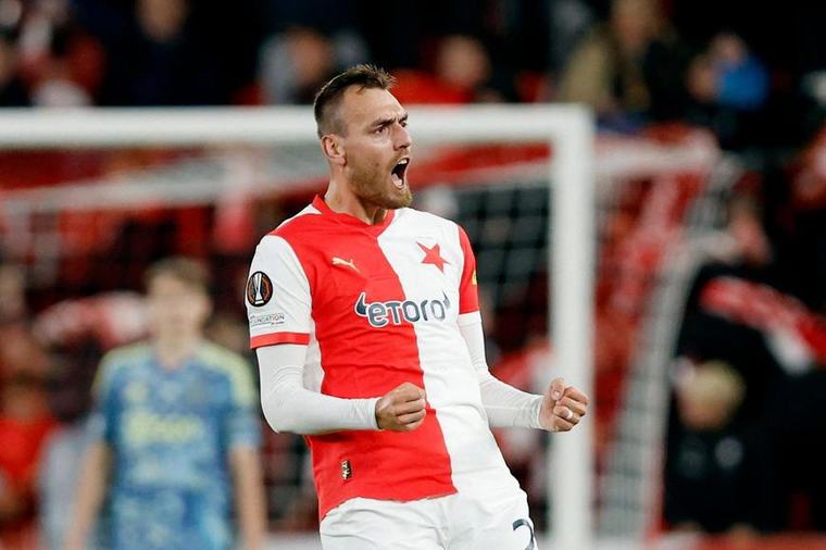 Slavia - Zbrojovka 4:0. Sešívaní jasně přehráli Brno i díky Chorému