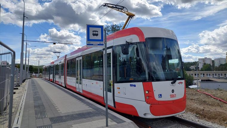 Obrazem: V Brně staví tramvajovou trať za dvě miliardy. Má unikátní smyčku
