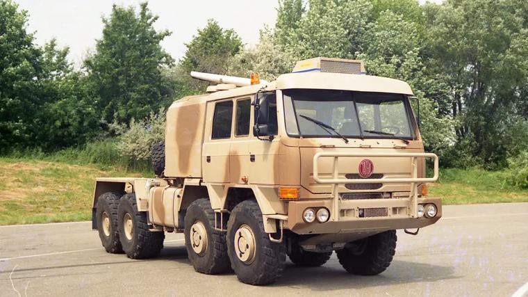 Nejvýkonnější Tatra 815 měla nevšední jméno i úkol, vznikl jediný kus